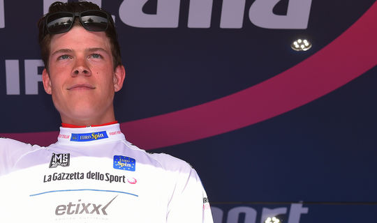 Jungels takes the white jersey at the Giro d’Italia