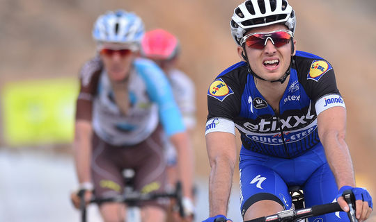 Brambilla climbs in the top 10 at the Tour of Oman