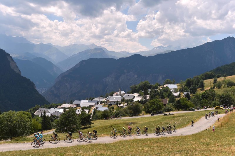 Tour de France - stage 19 - Cycling: 102nd Tour de France / Stage 19
Illustration Illustratie/ Peloton Peleton/ Landscape Paysage/ Mountains/
St-Jean-de-Maurienne - La Toussuire - Les Sybelles (138 Km)/
Ronde van Frankrijk TDF / Etape Rit /©Tim De Waele
